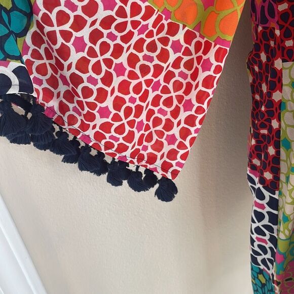 Trina Turk silk floral mini dress - Picture 4 of 8